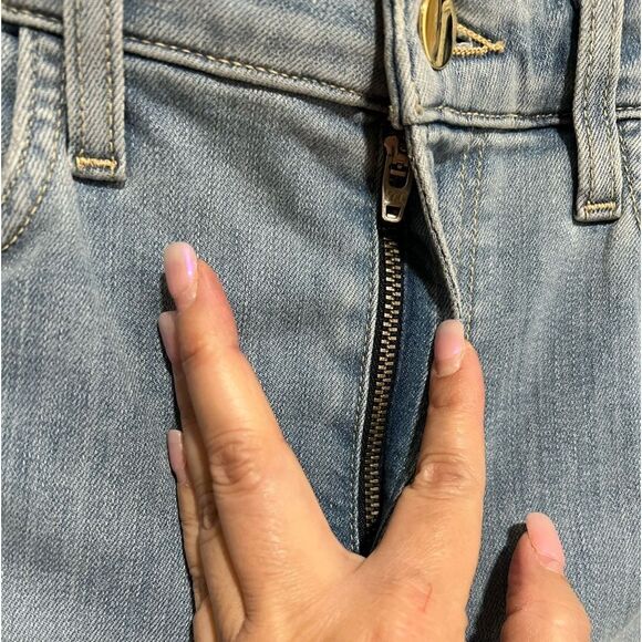 Favorite Daughter The Sara Super High Rise Skinny Jeans in Lanai Wash - Picture 6 of 11